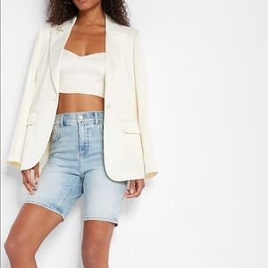 Express High waisted Bermuda shorts